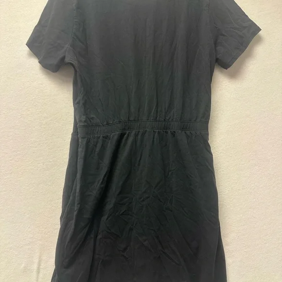 The North Face Womens T-Shirt Dress Black Pockets Short Sleeve Crew Neck Sz 2XL - Picture 10 of 14